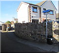 Welsh/English direction signs facing Elkington Road, Burry Port