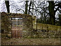 Garden gate, Lislimnaghan Church