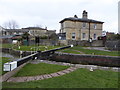 Lock on the canal in Devizes