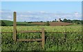 SO7170 : Stile and Farmland at Hollin Farms by Martin Wynne