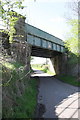 NY6723 : Bridge SAC250 taking Settle-Carlisle line over rural road by Roger Templeman