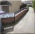 Path from Green Willows to Abbey Green, Oakfield, Cwmbran