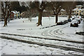 Crownhill Park, Torquay, in the snow