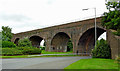 Railway viaduct in Nuneaton, Warwickshire