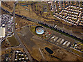 Provan gas works from the air