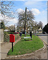 Grantchester High Street: towards The Green Man