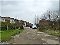 Rough connection between roads, Canvey Island