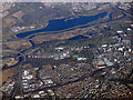 Burnbank and Strathclyde Loch from the air