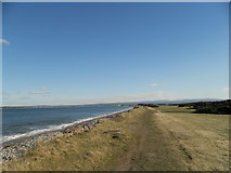 NH7456 : Coastal path, Rosemarkie Bay by Douglas Nelson