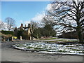 Grass triangle and house, Welton