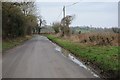 Country road approaching Rodbourne