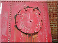 Cover plate on old buoy, Coronation Road