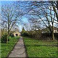 The path between Rustat Road and Corrie Road