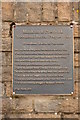 NS3628 : Woodland Burial Plaque Wall by Billy McCrorie