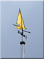 Weather vane, Royal Corinthian Yacht Club, Burnham-on-Crouch