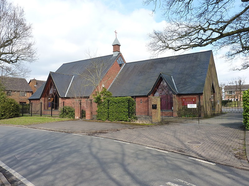 Catholic church in Balsall Common © Richard Law :: Geograph Britain and ...