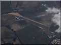 NS8452 : Belstane Stables from the air by Thomas Nugent