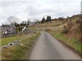 Approaching the Upper Clontigora Road junction along the Upper Fathom Road