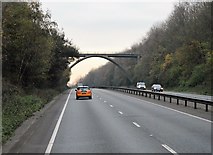TQ5252 : Gracious Lane Bridge, A21 by N Chadwick