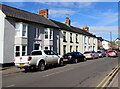 On-street parking, Maryport Street, Usk