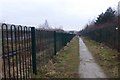 SE3030 : Footpath beside the Middleton Railway by DS Pugh