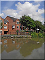 Canalside apartments at Hawkesbury Junction in Warwickshire