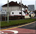 Directions sign at the northern edge of Beddau