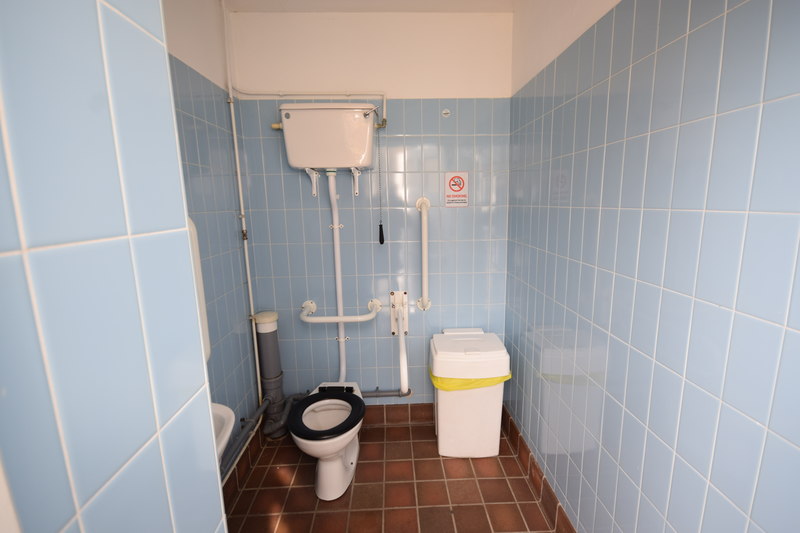 Inside the disabled toilets at... © op47 :: Geograph Britain and Ireland