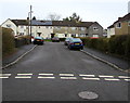 Dead-end northern arm of Llwyncrwn Road, Beddau