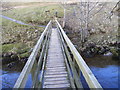 SD6996 : Footbridge over the River Rawthey by brian clark