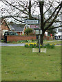 TL1419 : Signpost on Chiltern Green Road by Geographer