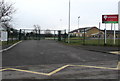 Entrance to Llwyncrwn Primary School, Beddau