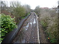ST6771 : Oldland Common railway station, Gloucestershire by Nigel Thompson