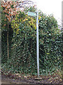 TL1419 : Footpath sign on Kimpton Road by Geographer