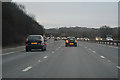 SU4873 : West Berkshire : M4 Motorway by Lewis Clarke