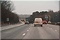 SU6073 : West Berkshire : M4 Motorway by Lewis Clarke