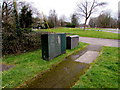 Two Locks Road telecoms cabinets, Cwmbran