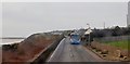 Belfast-bound Ulsterbus Service 20 on Annalong Road, Ballymartin