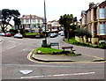 Bench on a triangle, Paignton