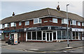 Shopping parade on the corner of Singleton Avenue and Shepherd Road