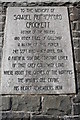 NX6865 : Crockett Memorial by Billy McCrorie