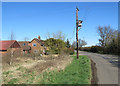 Nearing Potton on Sutton Road