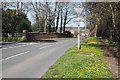 Road entering Cookley