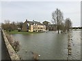 TL3170 : Spring flooding in St Ives, Cambridgeshire - 4/10 by Richard Humphrey