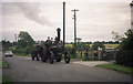 Traction engine near Knolls Green