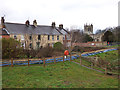 Flood defences in Tadcaster