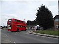 339 bus turning into North Weald Station