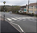 Zebra crossing, Parish Road, Tynant