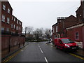 Looking from Fishergate Hill into Christian Road