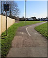 Footpath and cycle route, Neston